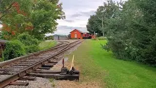 Arcade and Attica train leaves Curriers Station