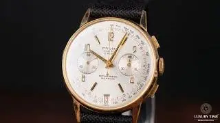 Cauny Prima Gold Plated Chronograph Mens Watch ( 3357 )