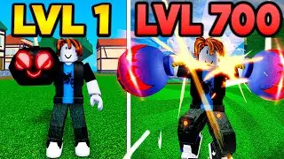 LEVEL 1 - 700 WITH BOMB FRUIT IN BLOX FRUITS!