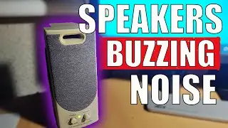 COMPUTER SPEAKERS MAKING BUZZING NOISE FIXED