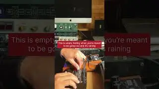 It&rsquo;s pissing it down in England, FYI #livejam #synthcommunity #experimentalelectronic #atmospheric