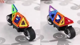 Magformers Amazing Transform Wheel Magnetic Construction Set