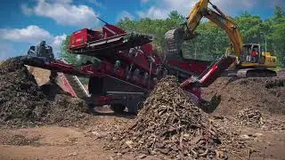 High Performance Composting: Lepton 5100 Mobile Disc Screen in Action