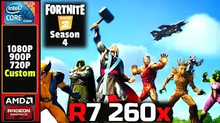 Fortnite Chapter 2 - Season 4 | R7 260x | I7 860 | 8gb