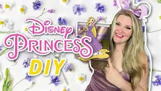 Disney Princess Mixed Media DIY 💐✨🏰 with Dream it DIY