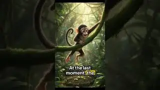 Clever Monkey vs Jackal | True Jungle Talejunglestory #monkeyvsjackal #animalstory  #truejungle #