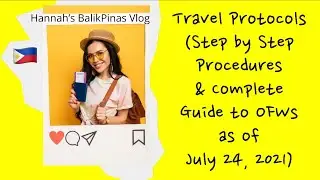 Quarantine in the Philippines (Step by Step Arrival Procedures for OFWs August 2021) #ofw  #owwa