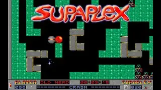 Supaplex | #86 Crash | PC (DOS) Gameplay 4K