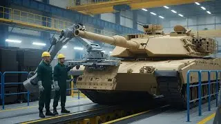 Inside the Battle Tank Factory &ndash; Complete Armoring, Turret & Systems Build (Full Process)