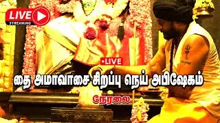 🔴Live | தை அமாவாசை சிறப்பு நெய் அபிஷேகம் | Live 18.01.26
