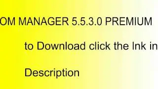 Download ROM MANAGER 5.5.3.0 premium for free