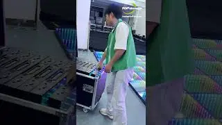 1.4th Gen TP-877 3D LED Dance Floor: Cool 3D Effects, 3-Year Warranty#PixelFloor#VideoFloor