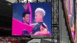 Pink - Get the party started & Beautiful Trauma - Anfield June 2019