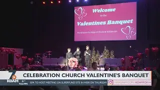 Celebration Church host Valentines' banquet.