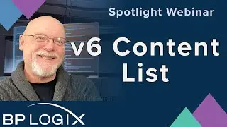 Spotlight Webinar &mdash; v6 Content List