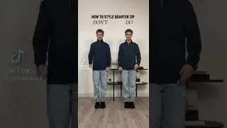 HOW TO STYLE A QUARTER ZIP SWEATER