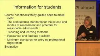 Fairness and Competence through UDL & the Relationship with Accommodations - Barbara Waters