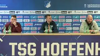 Pressekonferenz TSG Hoffenheim - 1.FC Nürnberg (2:0) 09.03.2024