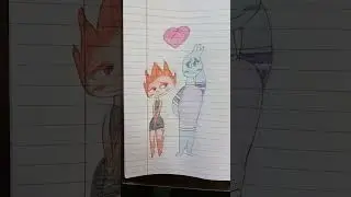 Elemental drawing - Ember x Wade