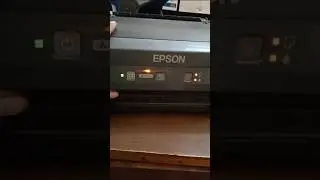 Epson m100 red light blinking solution #epson #printer #shortsfeed