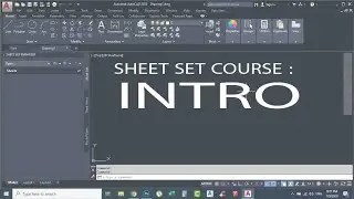 AUTO CAD SHEET SET COURSE : INTRODUCTION