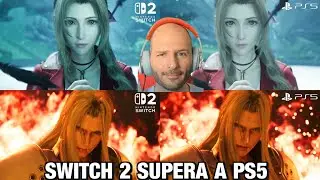 &iexcl;&iexcl;NINTENDO SWITCH 2 MEJORES GR&Aacute;FICOS QUE PS5 EN FINAL FANTASY 7 REBIRTH!! - sasel - sony playstation