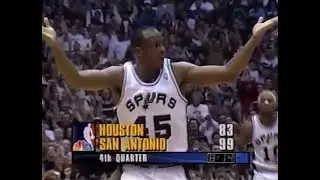 Chuck Person's Role with the Spurs: Spot Up, Score, Celebrate