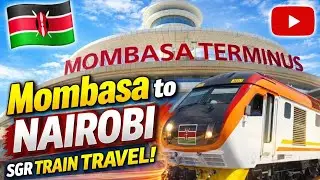 😍 Самый быстрый поезд Кении | Мадарака Экспресс 🇰🇪 #sgr #kenya #africa