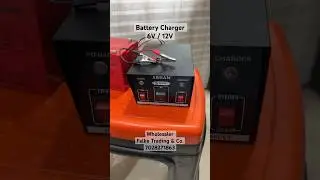 Battery Charger 6V / 12V Charger #Battery #batterycharger #batterycharging #charger #charging