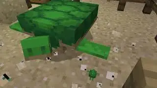 MCPE Turtle Eggs Hatching | Addyson ツ