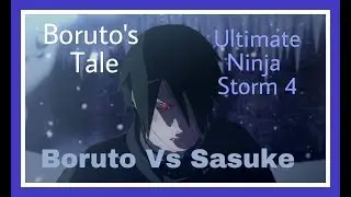 Boruto's Tale - Boruto Vs Sauske A New Student