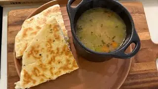 Split Pea Soup and Brownies