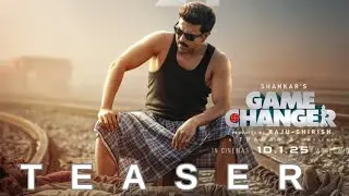 Game Changer Teaser Motion Poster || Ram Charan || Shankar || Dil Raju