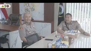Serah Terima Jabatan Kapolres Blitar, dari AKBP Arif F, S.H., S.I.K., M.Si. kpd AKBP Rivanda, S.I.K.