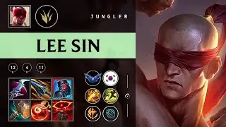 Lee Sin Jungle vs Taliyah - KR Diamond Patch 25.24