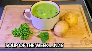 Суп недели № 16 | Яркий и недорогой горохово-картофельный суп с мятой