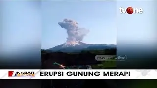 Detik-detik Erupsi Gunung Merapi, Ketinggian Kolom Asap Mencapai 6000 Meter