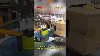 Horizontal carton erector :30-50 ctns/min #cartonerector #caseerector #shorts