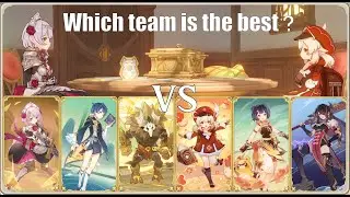 Noelle Team vs Klee Overload Team - TCG - Genshin Impact