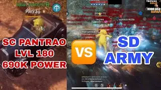 УРОВЕНЬ PANTRAO 180 / 690К ОЦЕНОК СИЛЫ 😱 ПРОТИВ КЛАНА SD AURELIO (СЕКРЕТНАЯ ВОЙНА ВЕРШИН) - MIR4