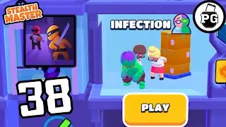 Zombie Infection In Zombie Lab 🥷 Stealth Master: Assassin Ninja - Gameplay Walkthrough |Part 38|
