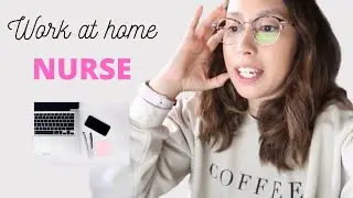 Day in the life of a WFH Utilization review nurse  +  applying for job| Nurse VLOG