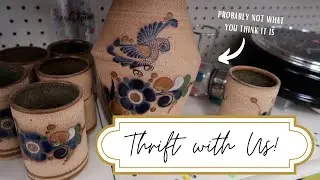 Thrift Shop with Us! | Can we find anything to flip for a profit? | Vintage & Antique Booth Vendors