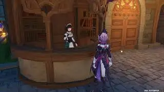 Genshin Impact claiming my AR 60 rewards with Durin