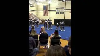New Brunswick High School cheerleaders