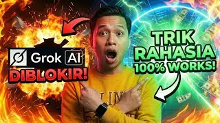 SOLUSI ‼️GROK AI DIBLOKIR? 😱 Cara Akses GRATIS & AMAN 100% Works!