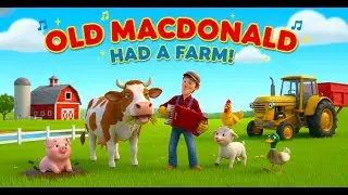 Old MacDonald Had A Farm Top kids song 🚜 Top Nursery Rhymes & Kids Songs|Farm Animals | Kidzo Baby