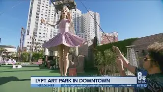 Lyft Art Park in Downtown Las Vegas