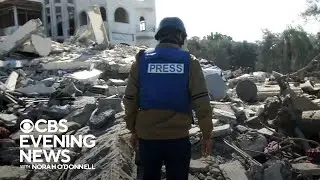 CBS News producer reflects on 1 year of war in Gaza