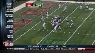 Baylor football defeats texas tech in 2011 - ESPN SportsCenter highlights